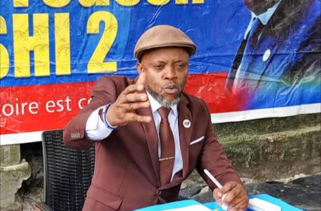 Fils Mukoko, directeur général adjoint de la Régie d’assainissement de Kinshasa (RASKIN)