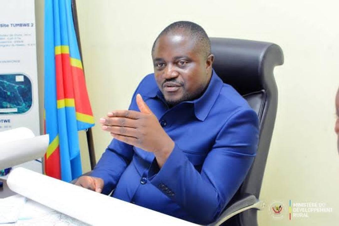 Le ministre d’État en charge de l’Agriculture et de la Sécurité alimentaire, Muhindo Nzangi