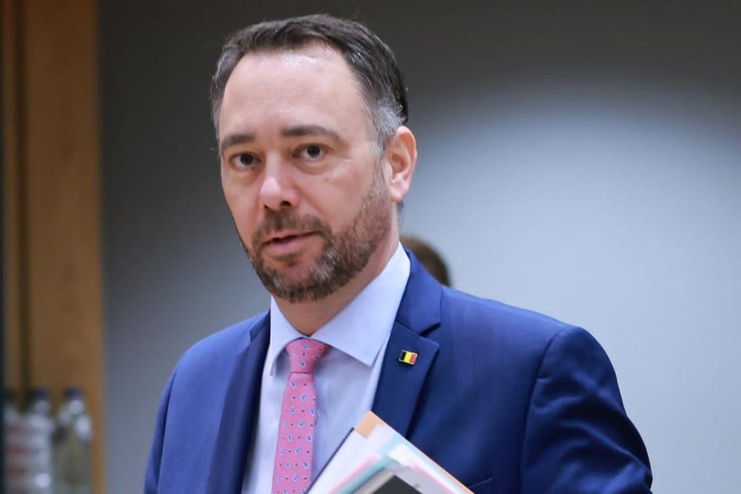 Le vice-premier ministre belge et ministre des Affaires étrangères, Maxime Prévot