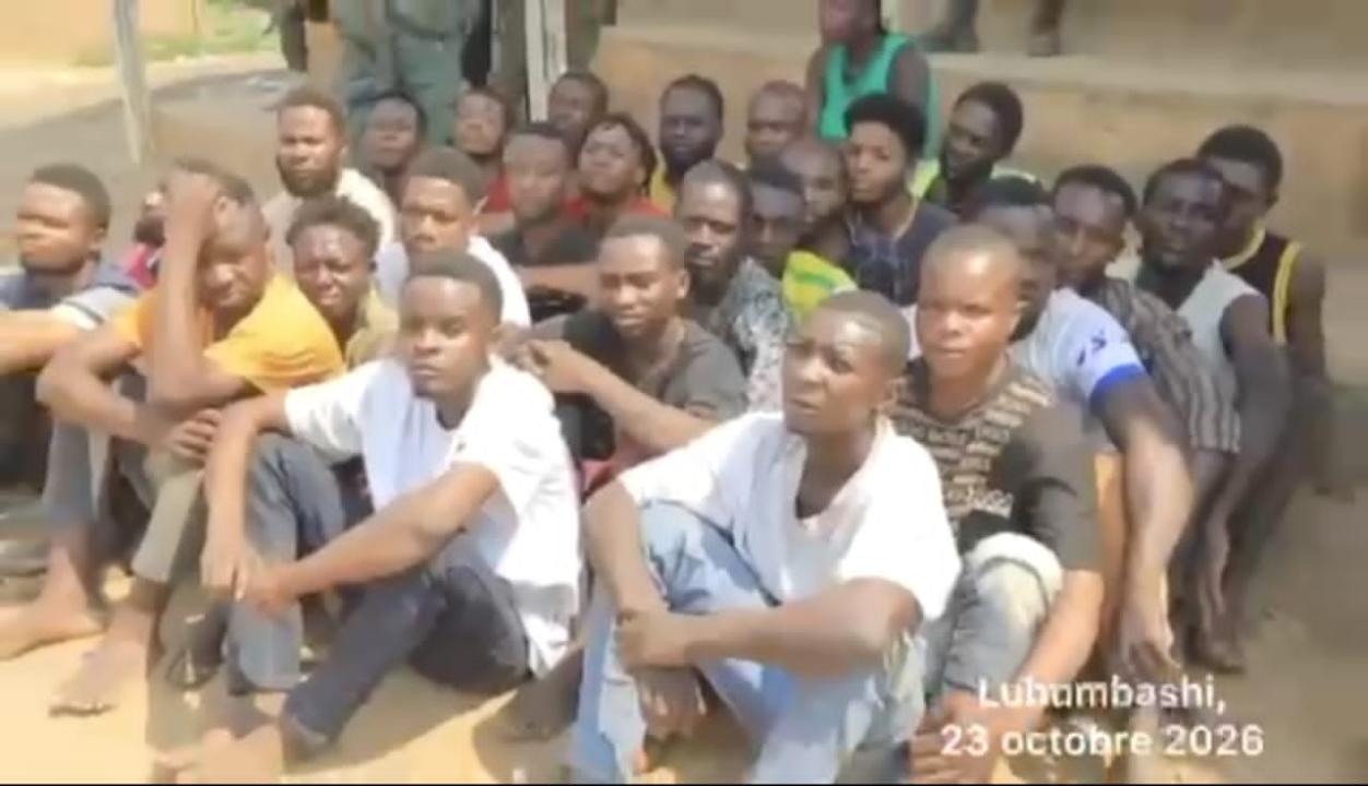 Des personnes interpellées lors d’une opération policière à Lubumbashi