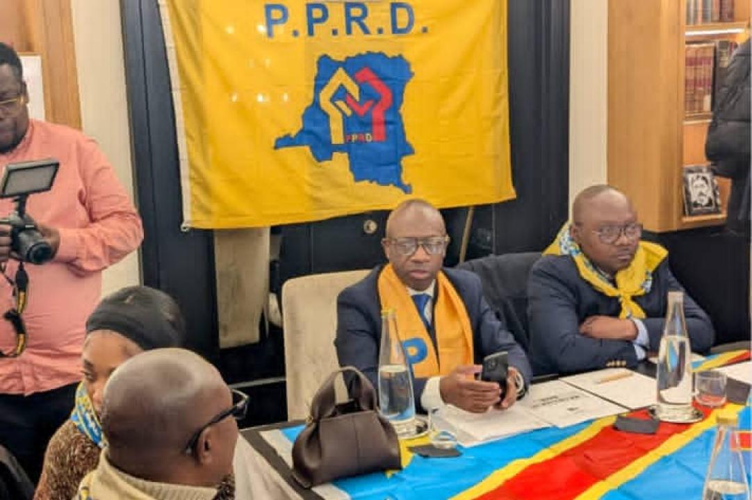 Nharly Amisi KM, coordonnateur PPRD/Europe