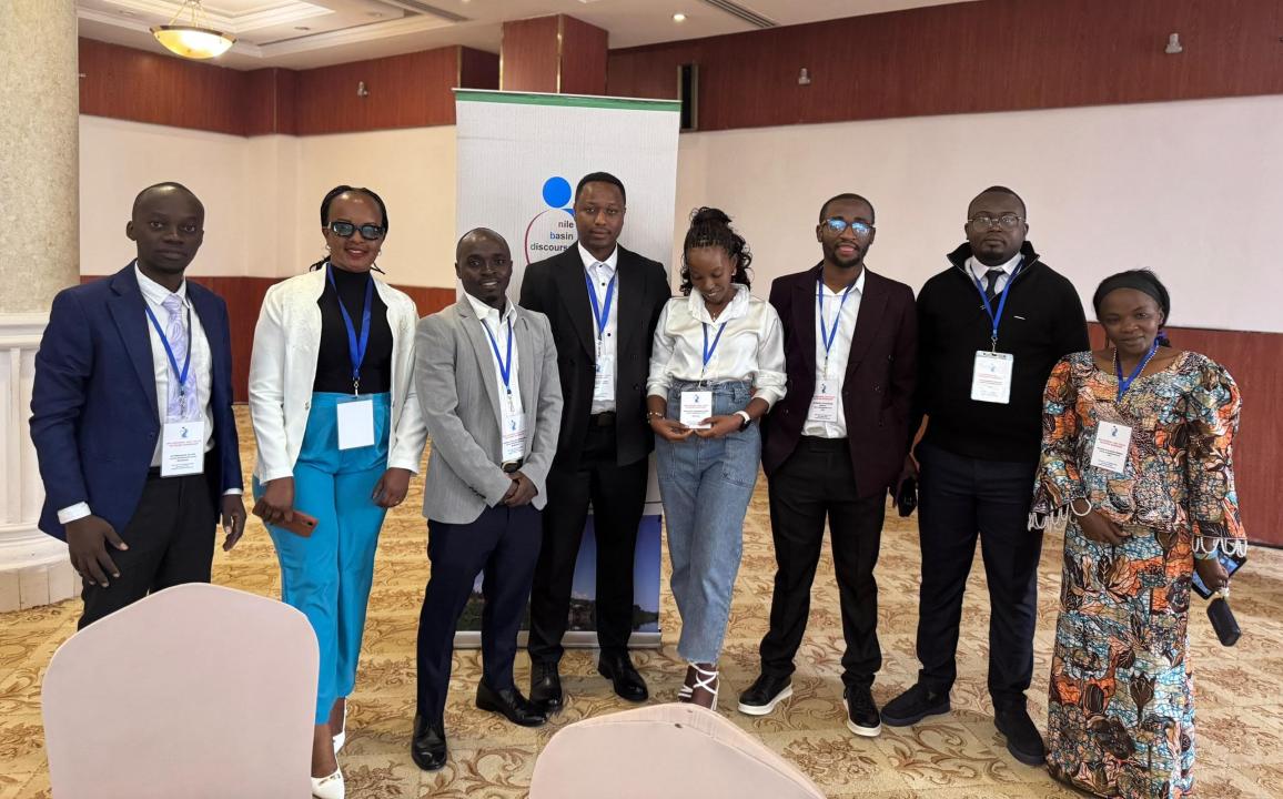 Quelques participants à la formation destinée au lancement du Réseau régional des jeunes du  Nil