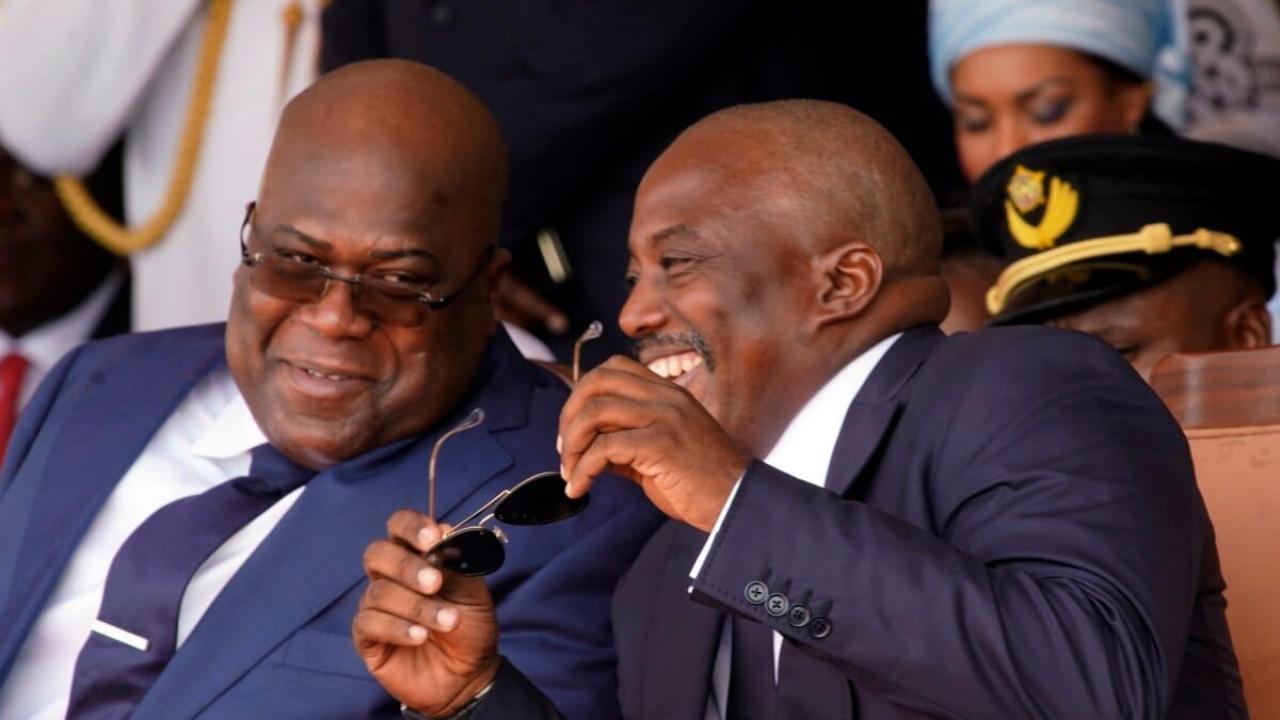 Le Président Félix Tshisekedi et son prédécesseur Joseph Kabila