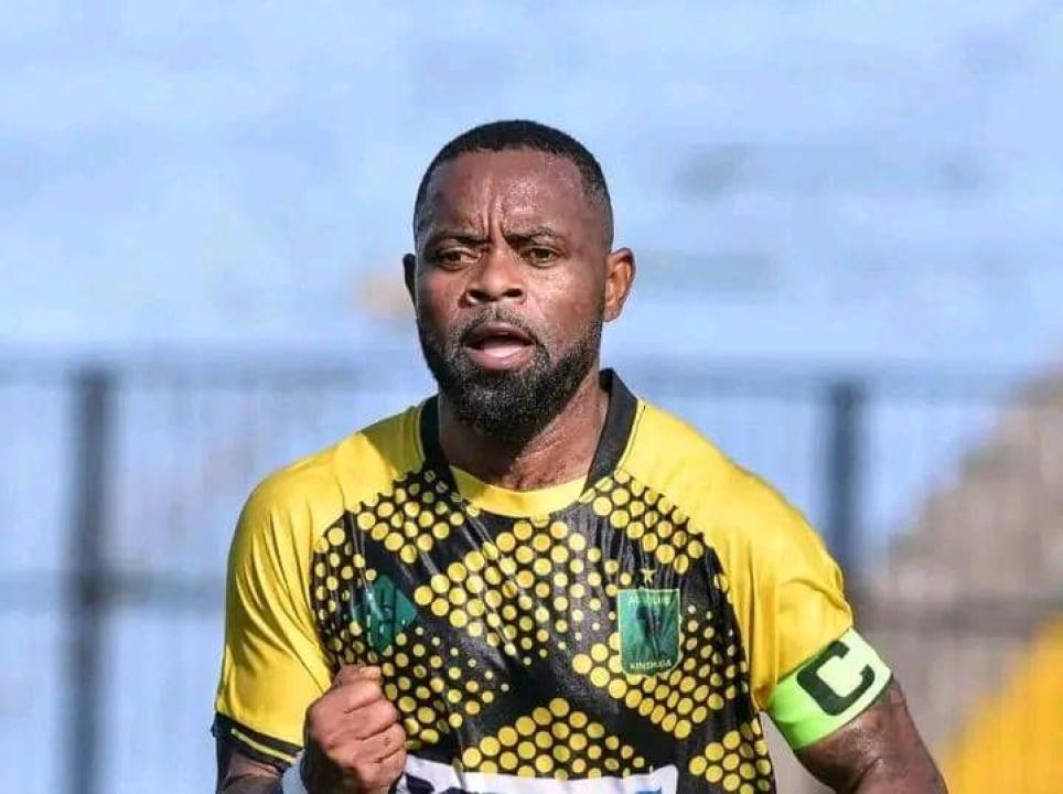 Le capitaine de l'AS VClub Patou Ebunga.